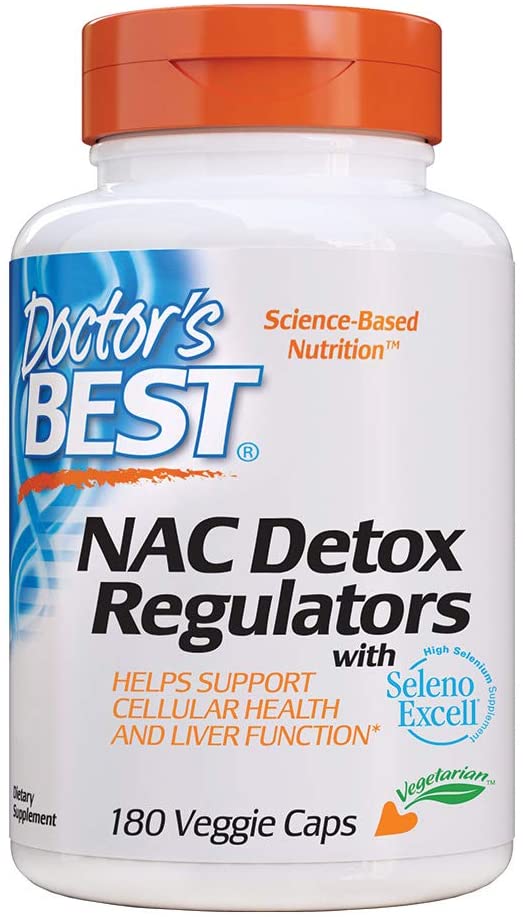 

Doctor's Best NAC Detox Regulators 180 капсул (4384303532)