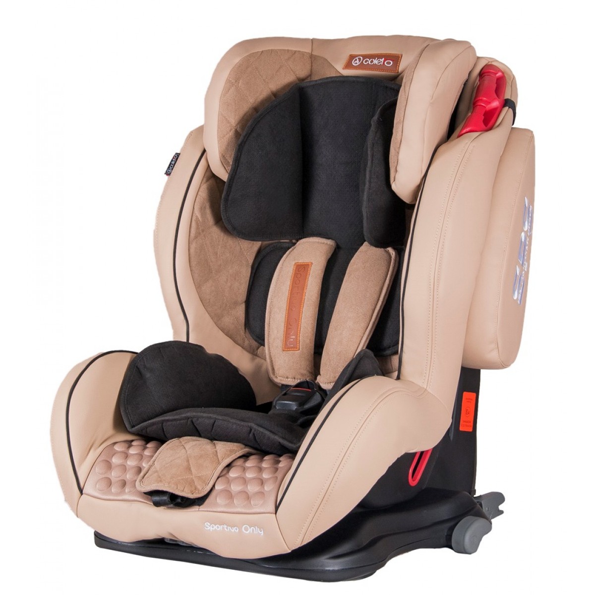 

Автокресло Coletto Sportivo Only группа 1-2-3 (9-36 кг) Бежевый с системой Isofix и SPS + 7 позиций регулировки подголовника