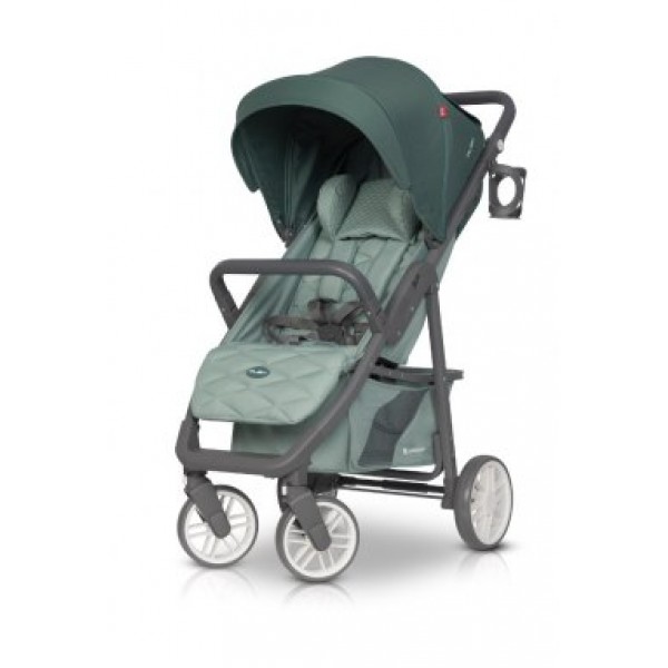 

Коляска детская прогулочная Euro-Cart FLEX + подстаканником + дождевик Зеленый