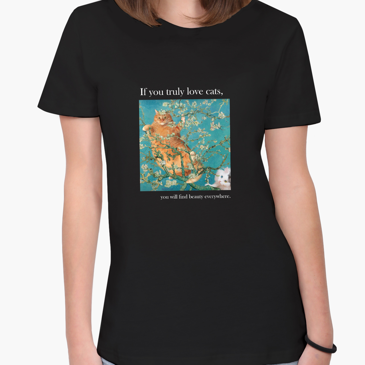 

Футболка женская Винсент Ван Гог Кот (Vincent van Gogh Cat) (8976-2963-3)  Черная, Футболка женская Винсент Ван Гог Кот (Vincent van Gogh Cat) (8976-2963-3) L Черная