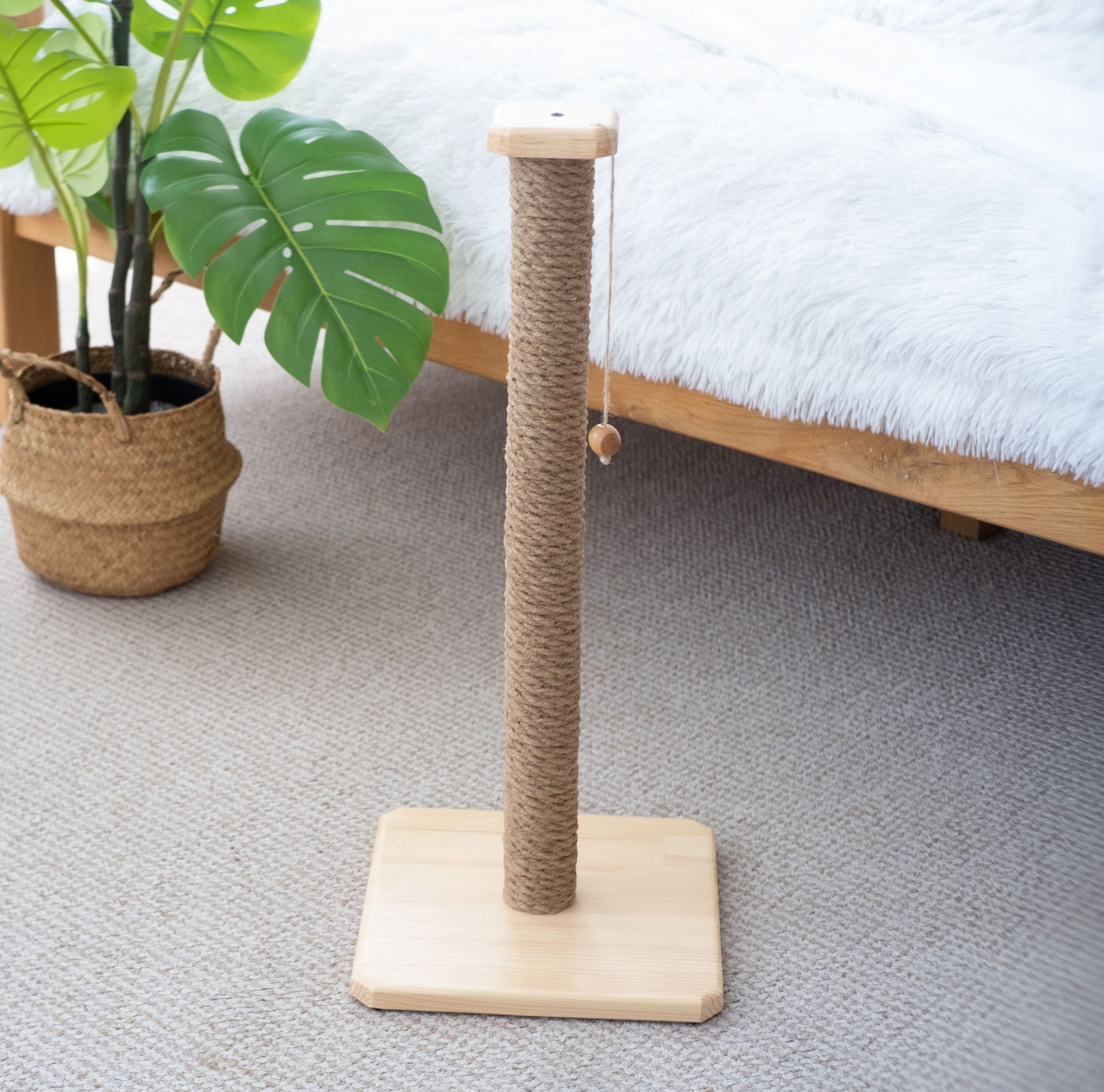 

Когтеточка столбик Pets Lounge Little Jute, высота 55 см
