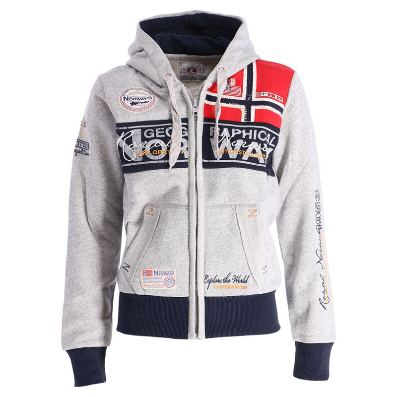 

Толстовка женская Geographical Norway серая SP638F-011, Толстовка женская Geographical Norway серая SP638F-011 (XS)