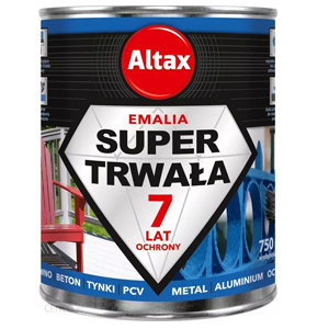 

Эмаль Altax глянцевая 0.75л светло-серая