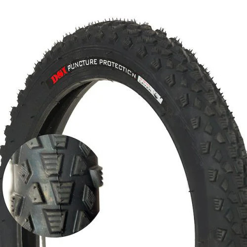 

Велопокрышка DSI SRI-112 20х1,90 (50-406) с антипрокольным слоем 5 мм. Puncture Protection