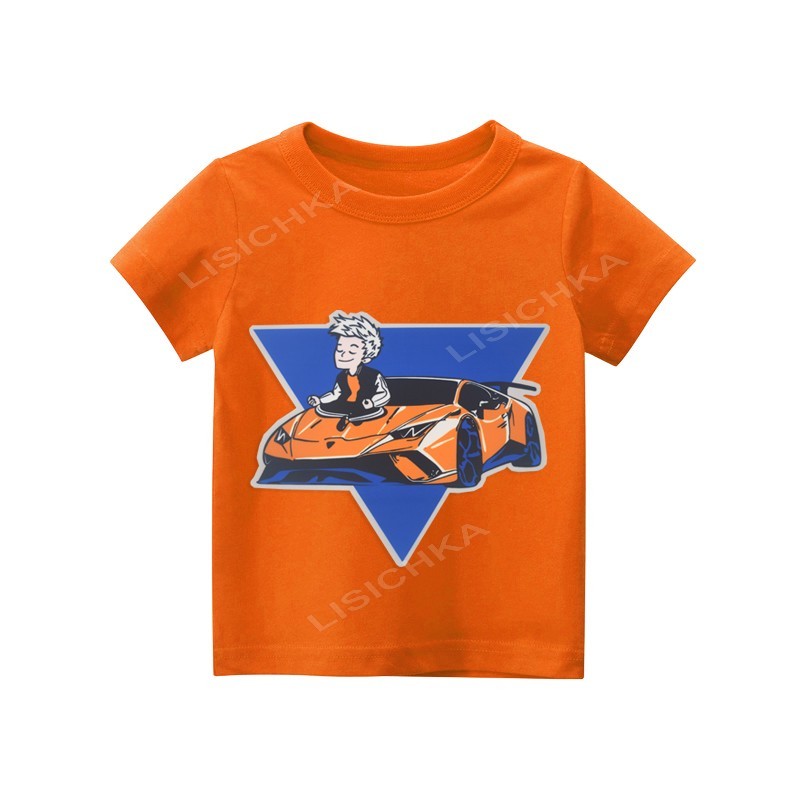 

Футболка Foxstyle Влад А4 ламба в треугольнике, 146-152см, оранжевая