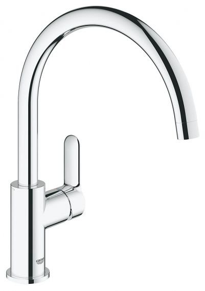 

Смеситель Grohe BauEdge 31367000 Смеситель однорычажный для мойки, Dn 15 Хром