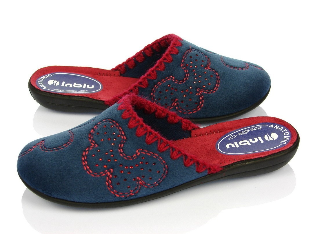 

Комнатные тапочки Inblu NC-7B 37р-23,5см Синий