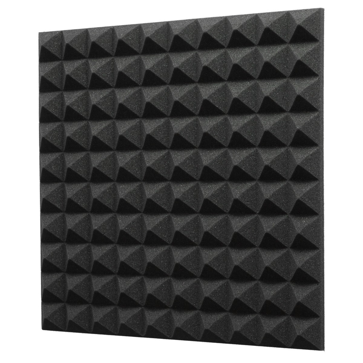 Акустический поролон EchoFom Пирамида 40 мм 50x50 см Черный графит .