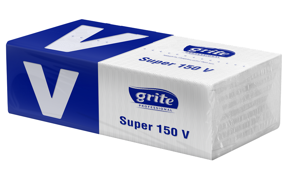 

Бумажные полотенца Grite Super V 2 слоя 150 отрывов 20 упаковок