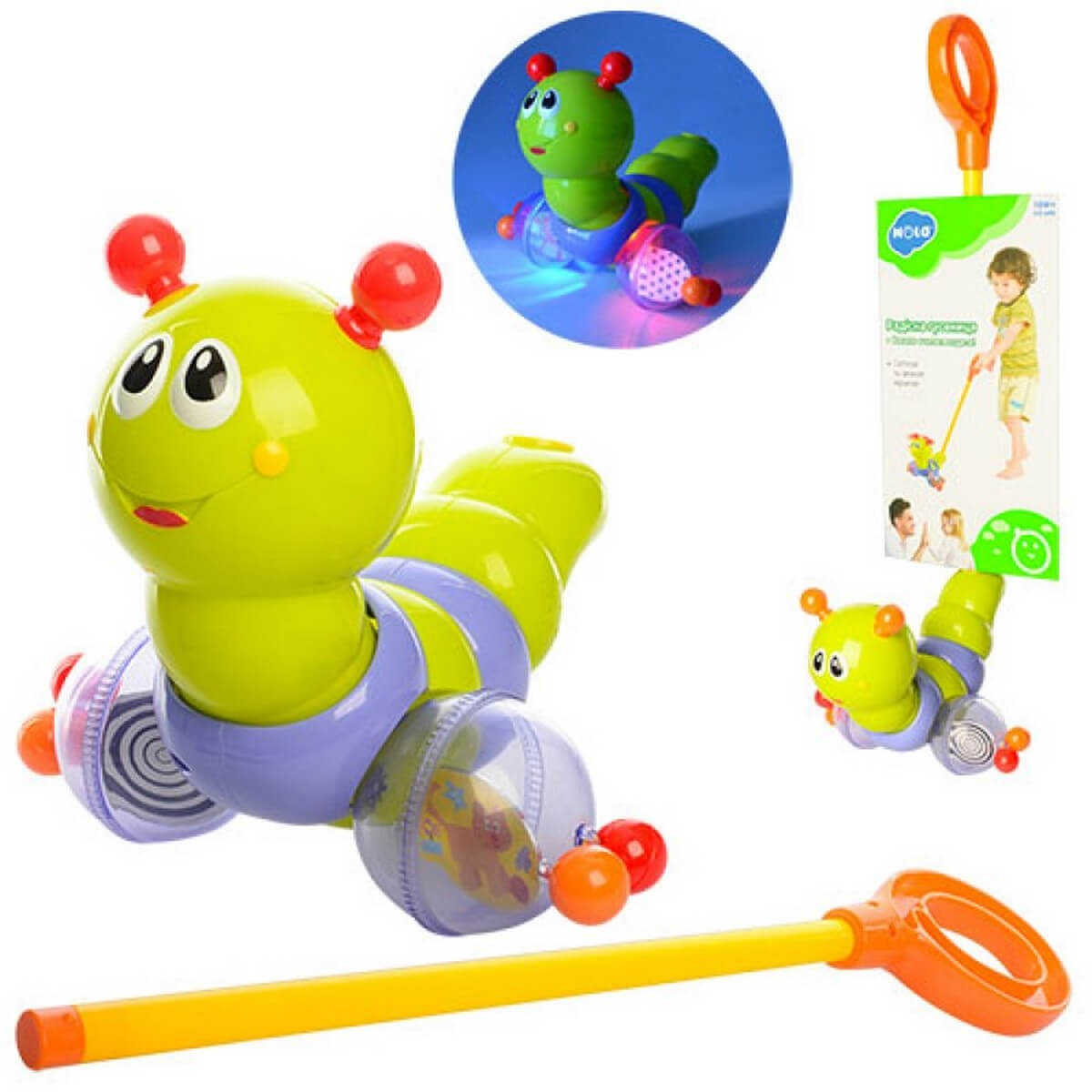 

Музыкальная каталка «Гусеничка» A-Toys (686)