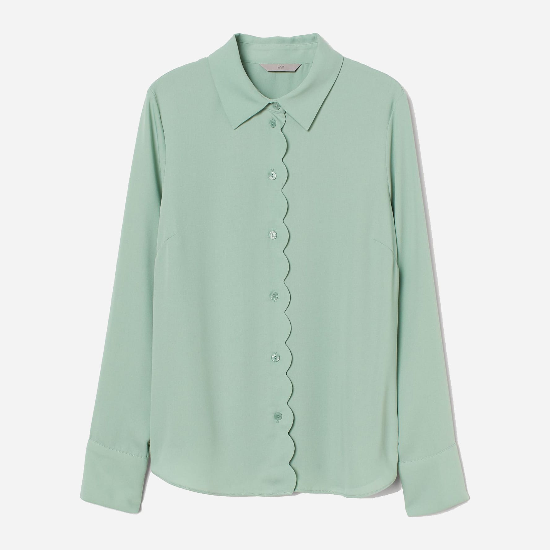 

Блузка H&M 9168662sdm L Светло-зеленая