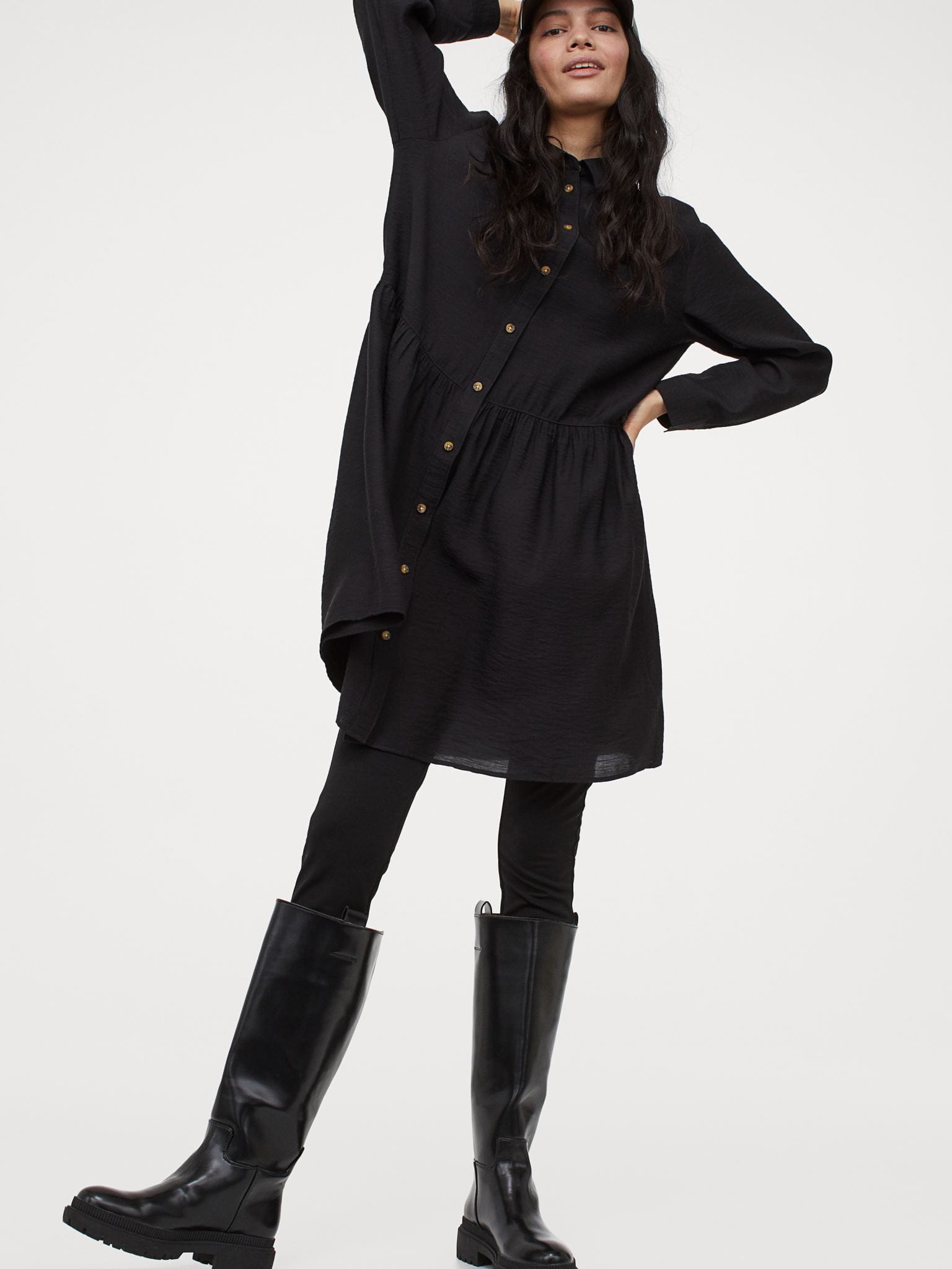 

Платье H&M 9344253sdm  Черное, Платье H&M 9344253sdm S Черное