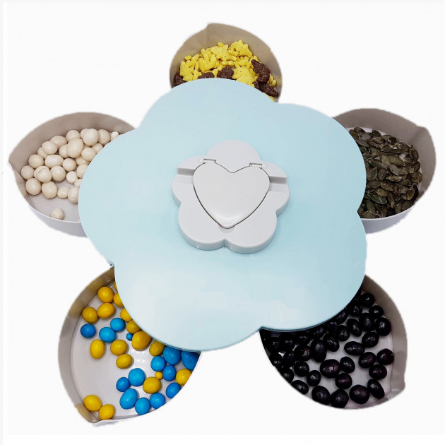 

Органайзер для закусок Top Top Snack Box Flower на 5 отсеков