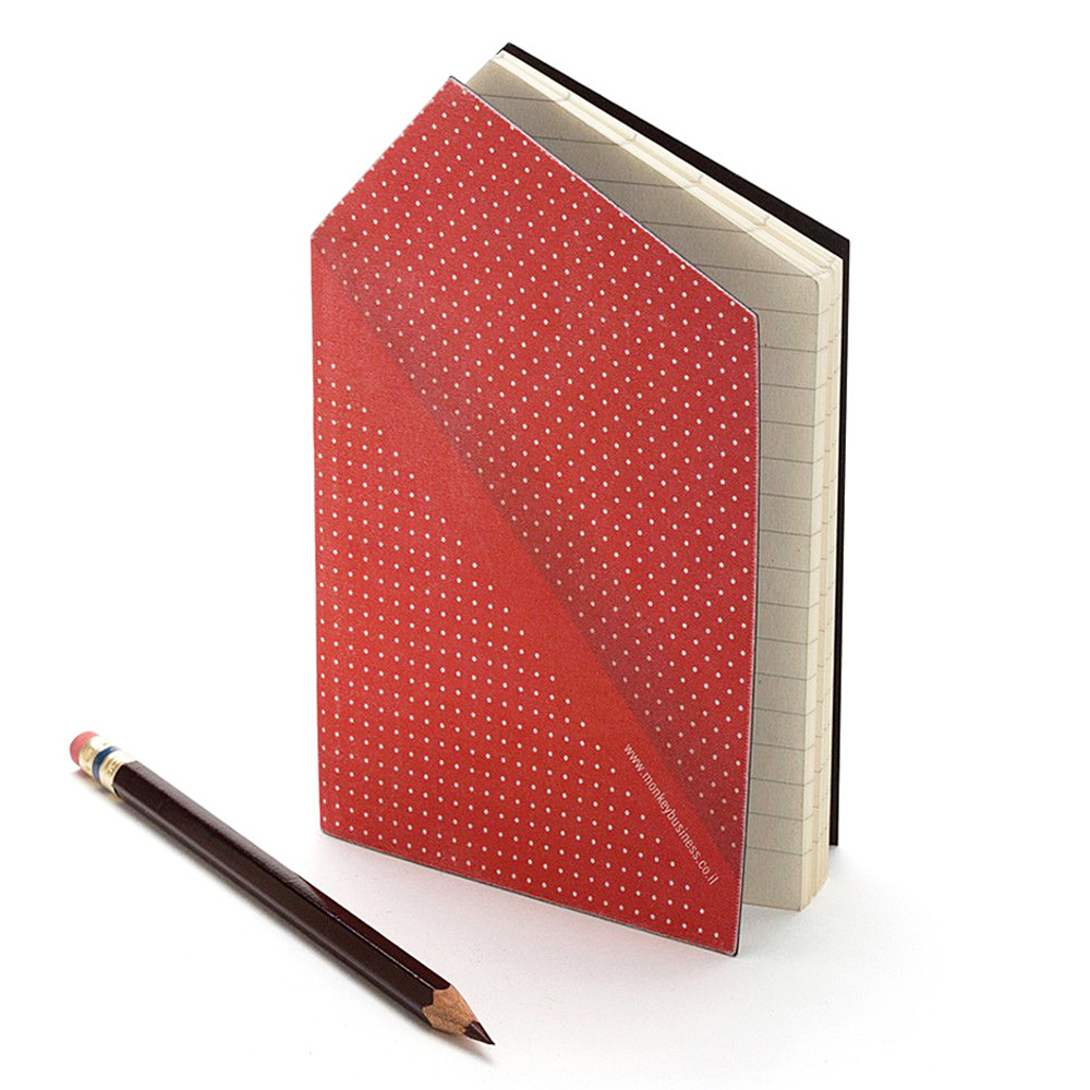 

Записная книжка Hankie Pocketbook Monkey Business Красная
