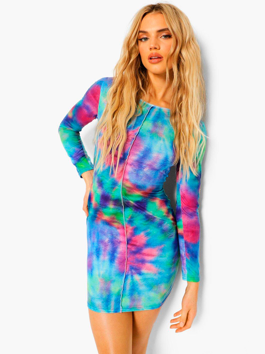 

Платье Boohoo bh05330024 32 Разноцветное