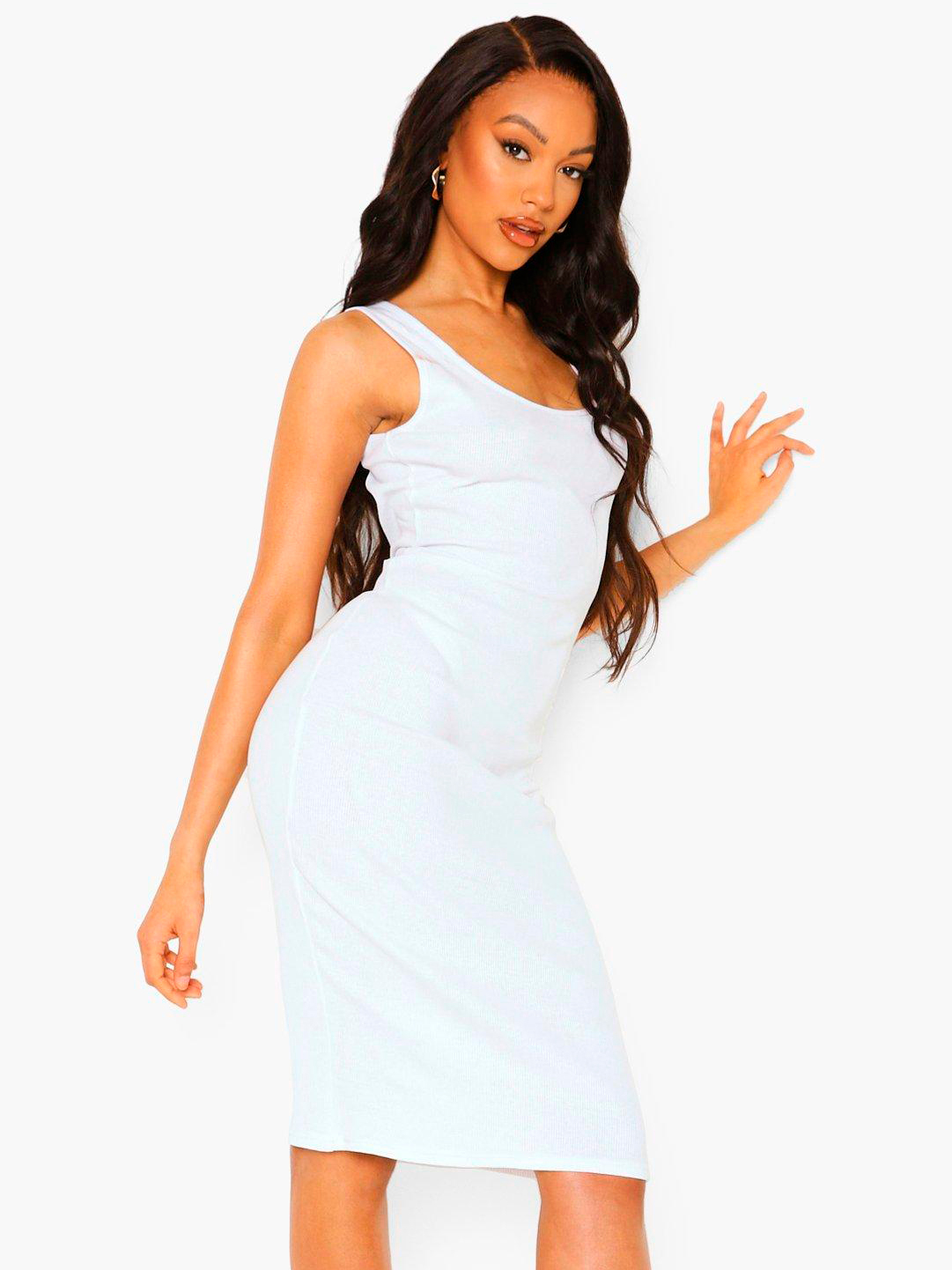 

Платье Boohoo bh05330056 40 Белое