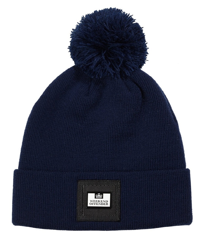 

Шапка марки Weekend Offender Pompon Navy, оригинал, WO-hat-004