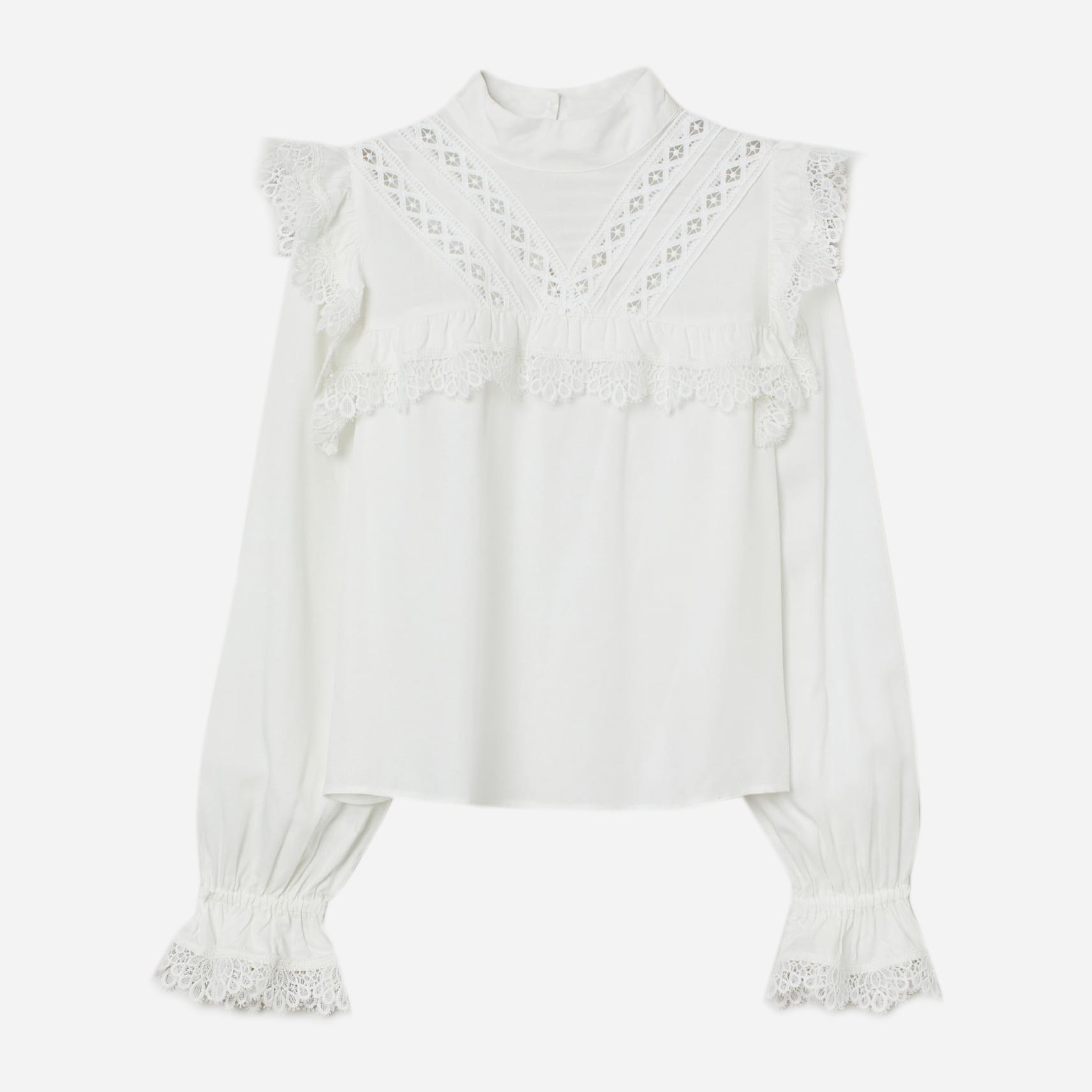 

Блузка H&M 9034312sdm 44 Белая