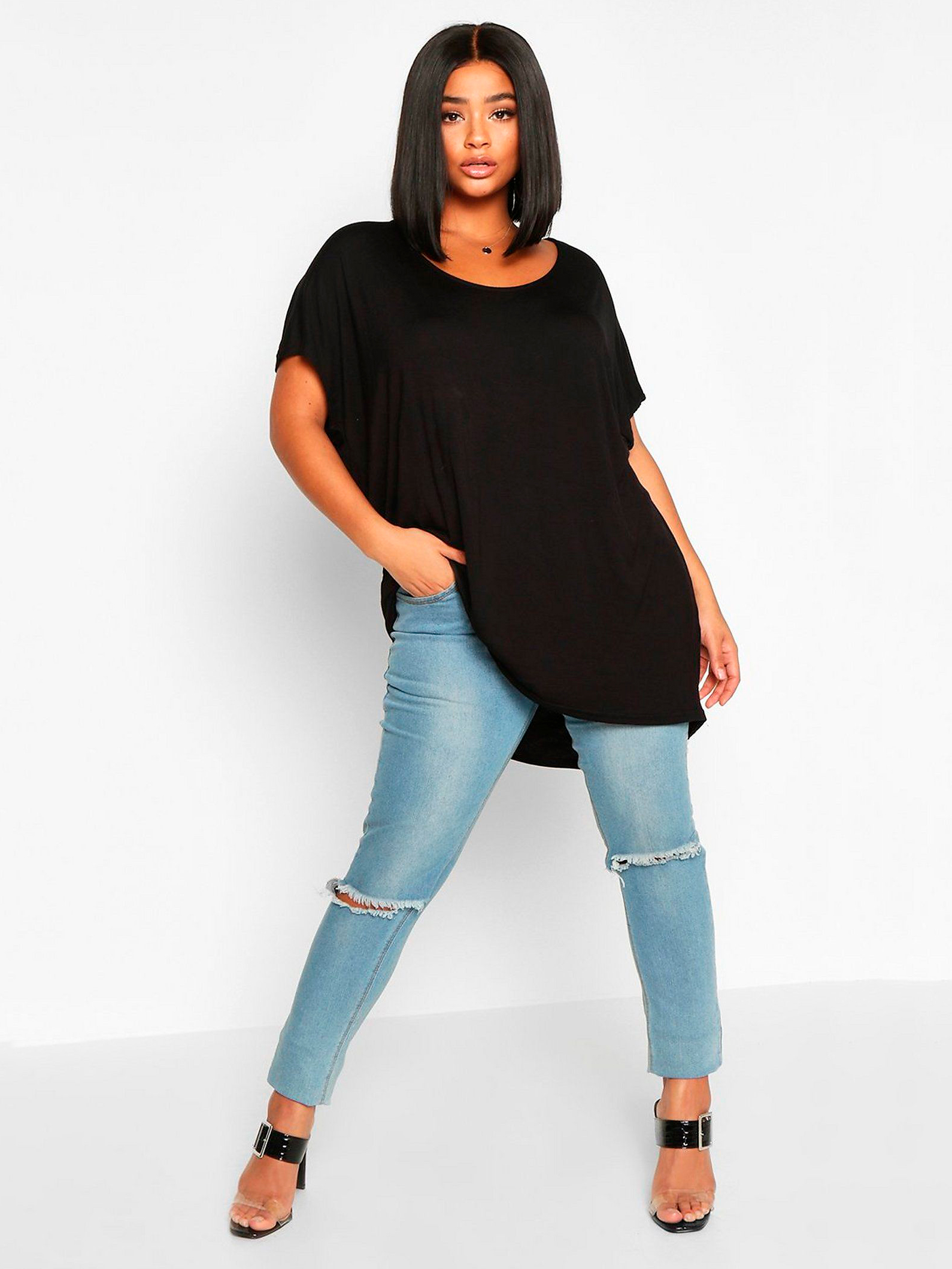 

Футболка Boohoo bh06110088 52 Черная