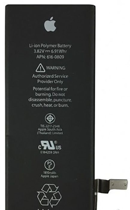 

Аккумулятор iPhone 6 high copy