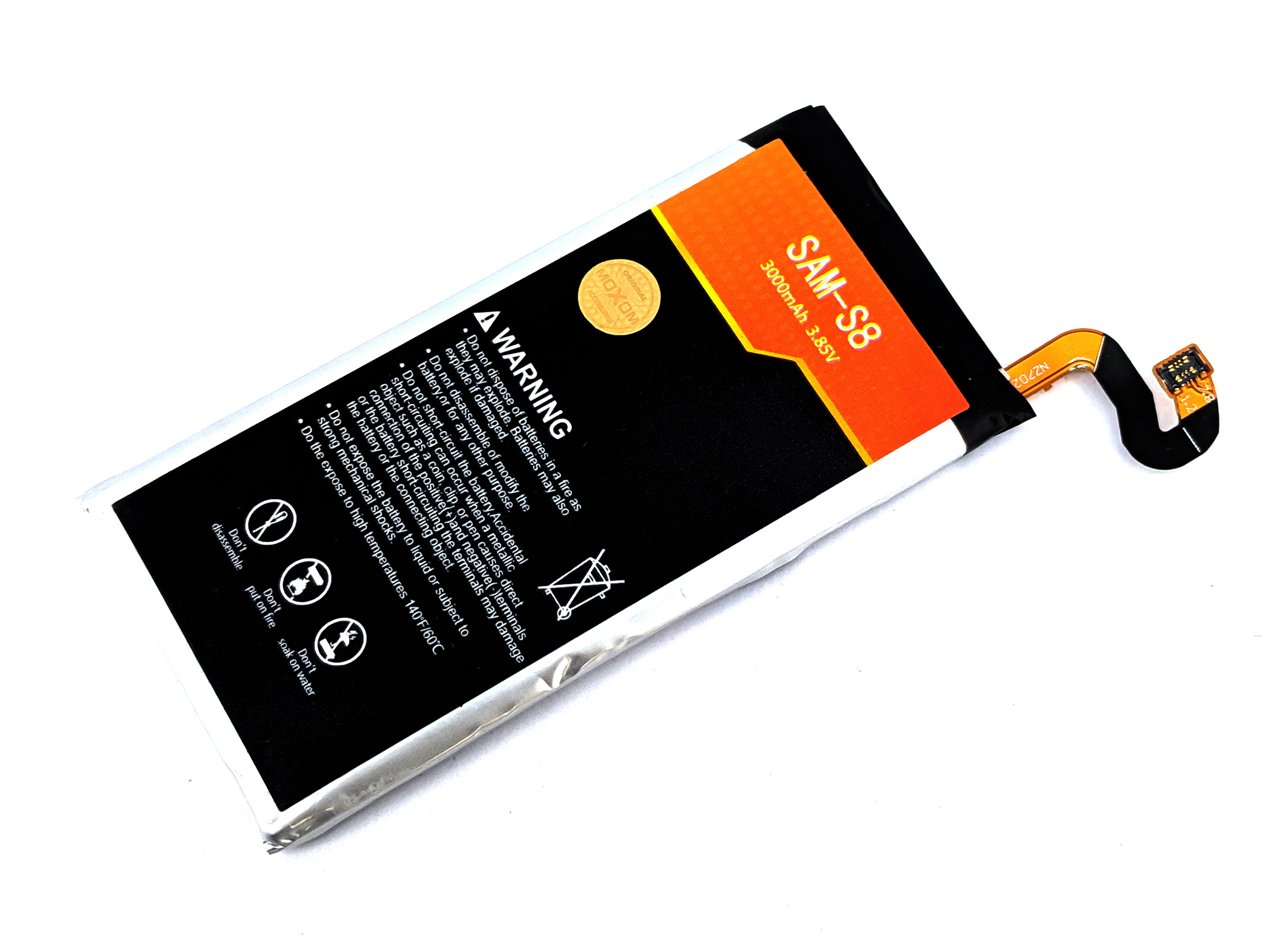

Аккумулятор MOXOM для Samsung G950F Galaxy S8 high copy