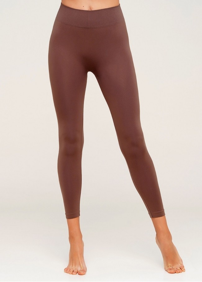 

Леггинсы бесшовные Giulia Leggings model 2 Deep Taupe / Коричневый, Леггинсы бесшовные Giulia Leggings model 2 Deep Taupe S/M Коричневый