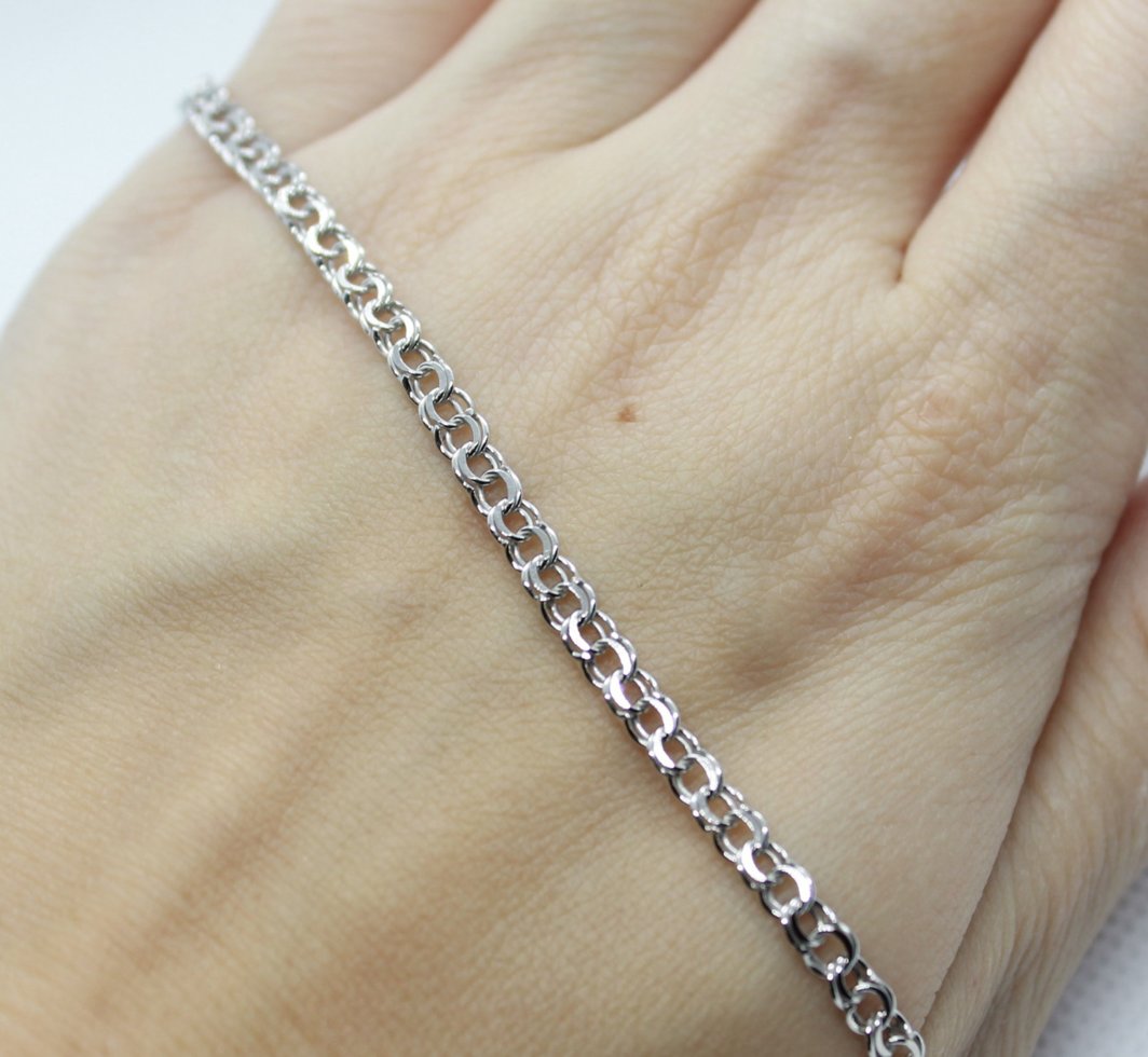 

Серебряная цепочка Бисмарк 60, 7.99