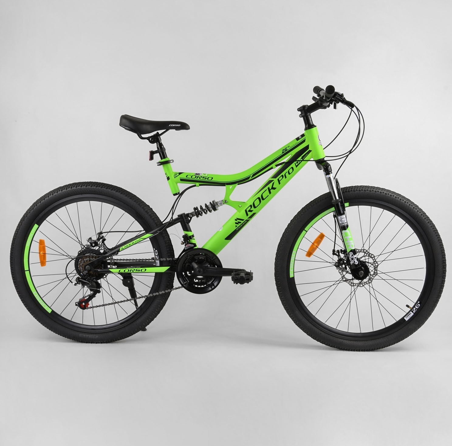 

Велосипед Corso 26" Rock-Pro 36102 Green (36102)