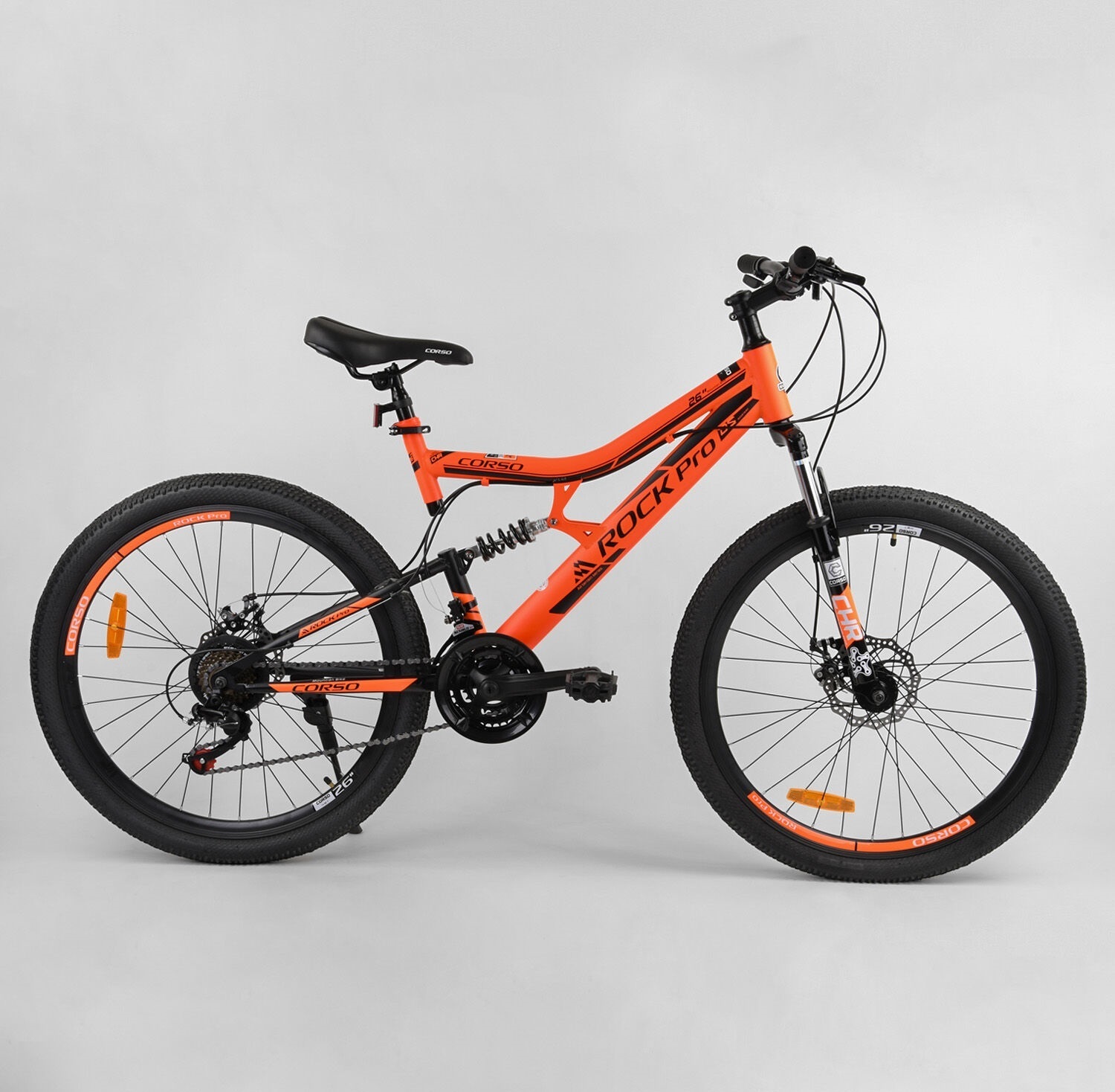 

Велосипед Corso 26" Rock-Pro 27779 Orange (27779)