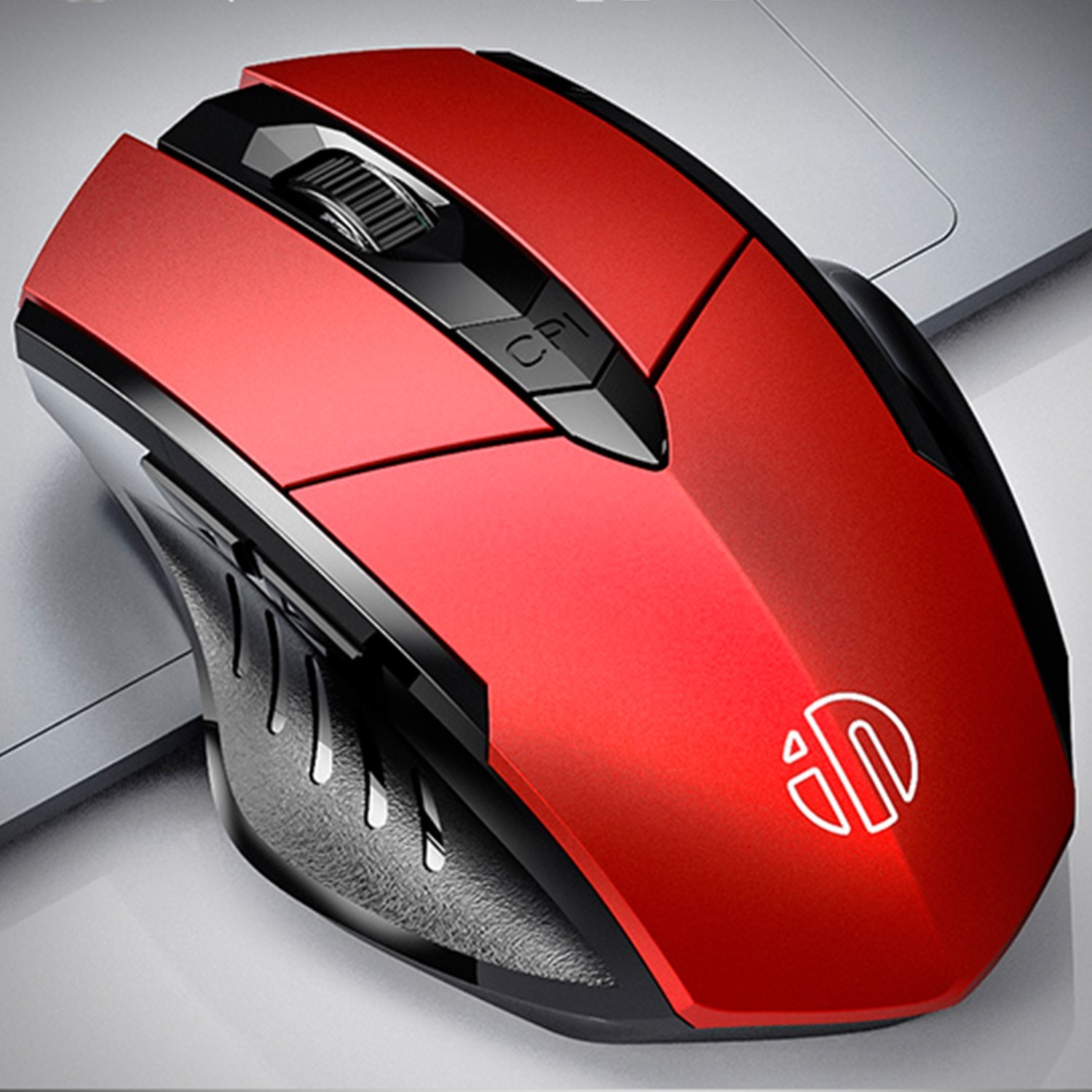 

Компьютерная bluetooth мышь игровая Inphic PM6003, красная