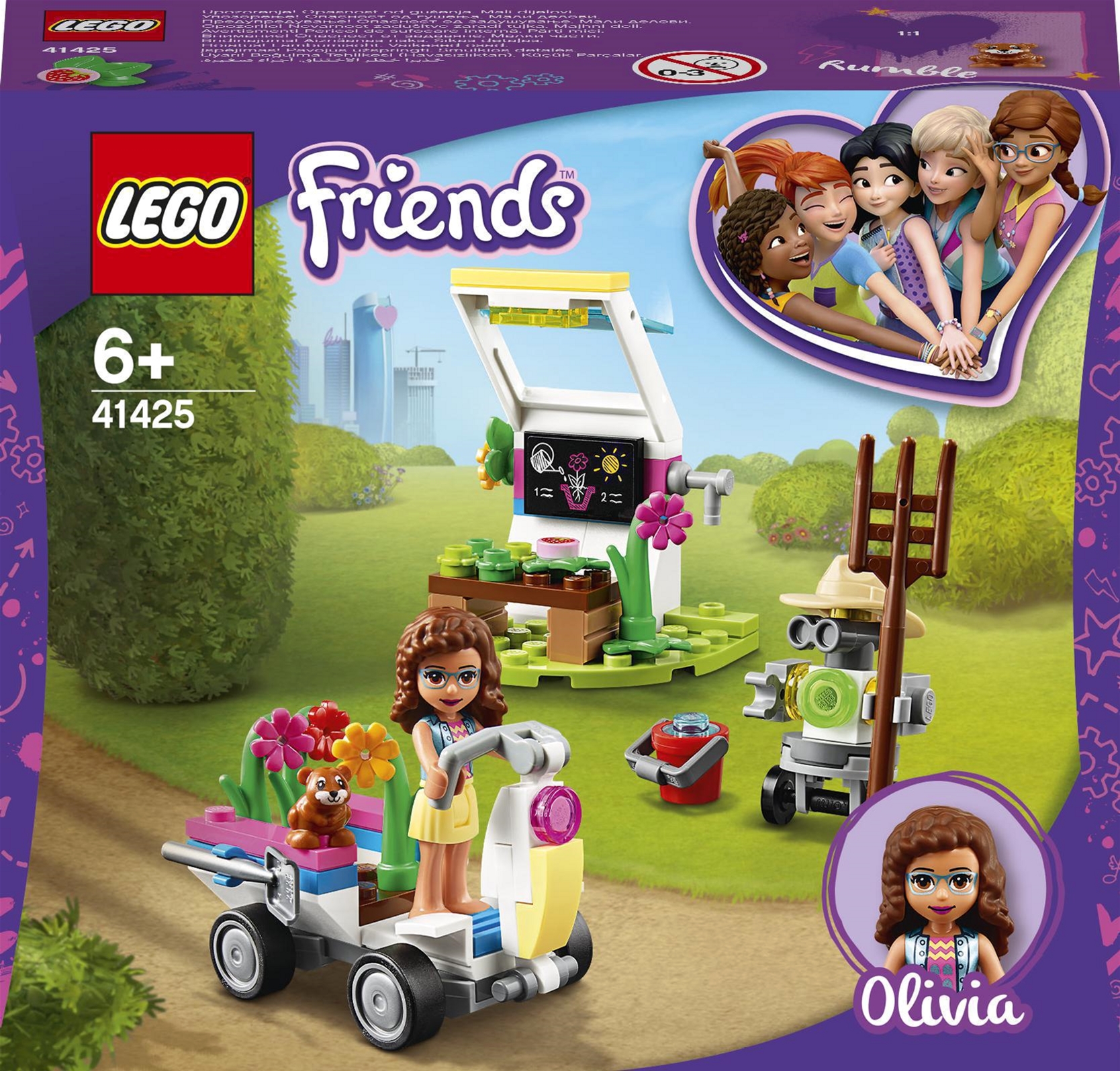 

Конструктор LEGO Friends Цветочный сад Оливии 92 детали (41425)