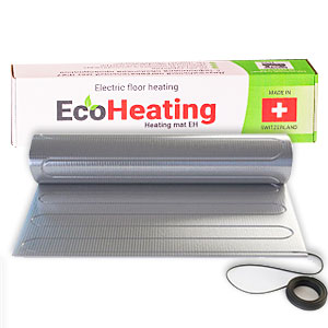 

Теплый пол Eco Heating нагревательный мат под ламинат Dry 1.0 м²