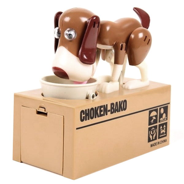 

Интерактивная Собака-копилка My Dog Piggy Bank - Коричневая