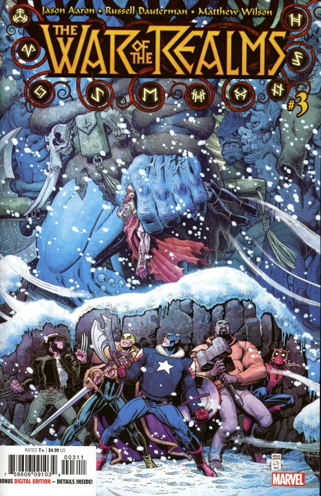 

War Of The Realms #3 Cover A Regular Arthur Adams & Matthew Wilson Cover