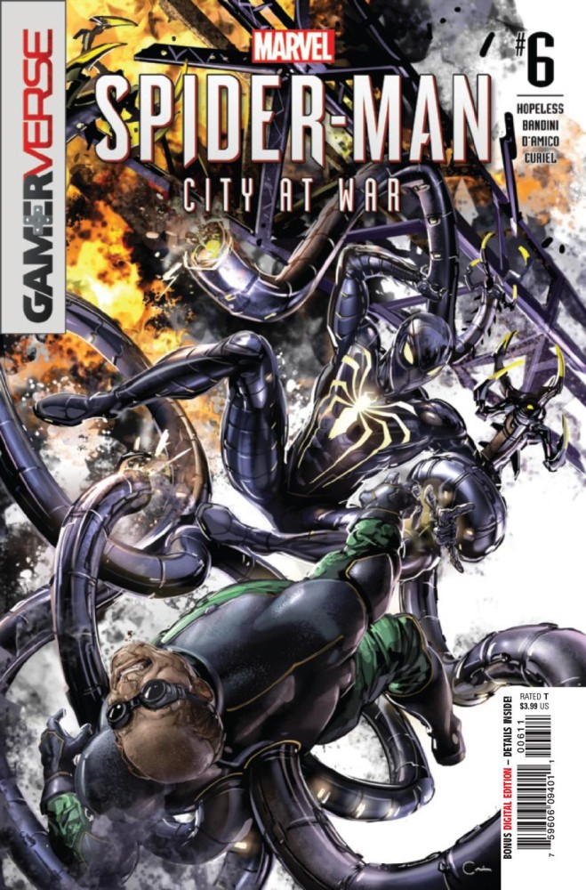 

Marvels Spider-Man City At War #6 Cover A Regular Clayton Crain Cover