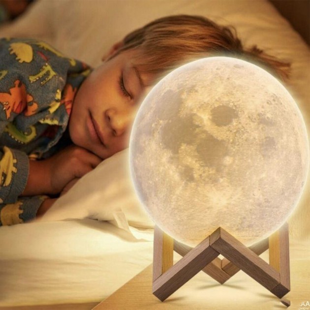 

Ночник светящаяся луна Moon Lamp 13 см