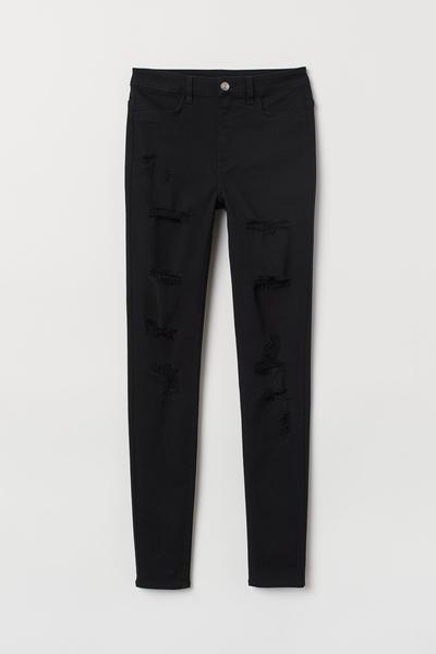 

Джинсы Super Skinny High H&M 36Р (155/68А) Черный