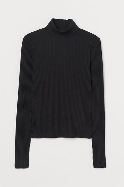 

Водолазка H&M XXS (155/76А) Черный