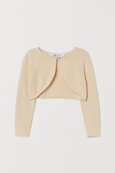 

Болеро тонкой вязки H&M 92 (90/52) Светло-бежевый