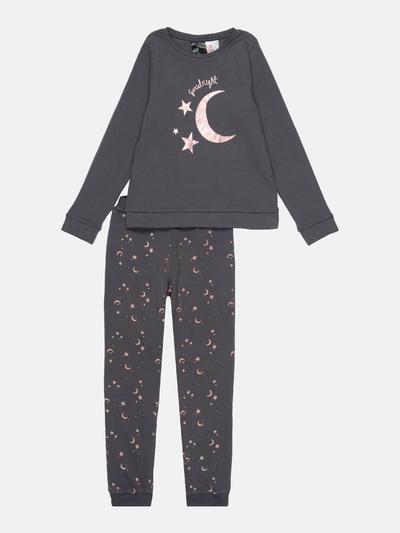 

Трикотажная пижама H&M 146/152 (150/66) Темно-серый/Звезды