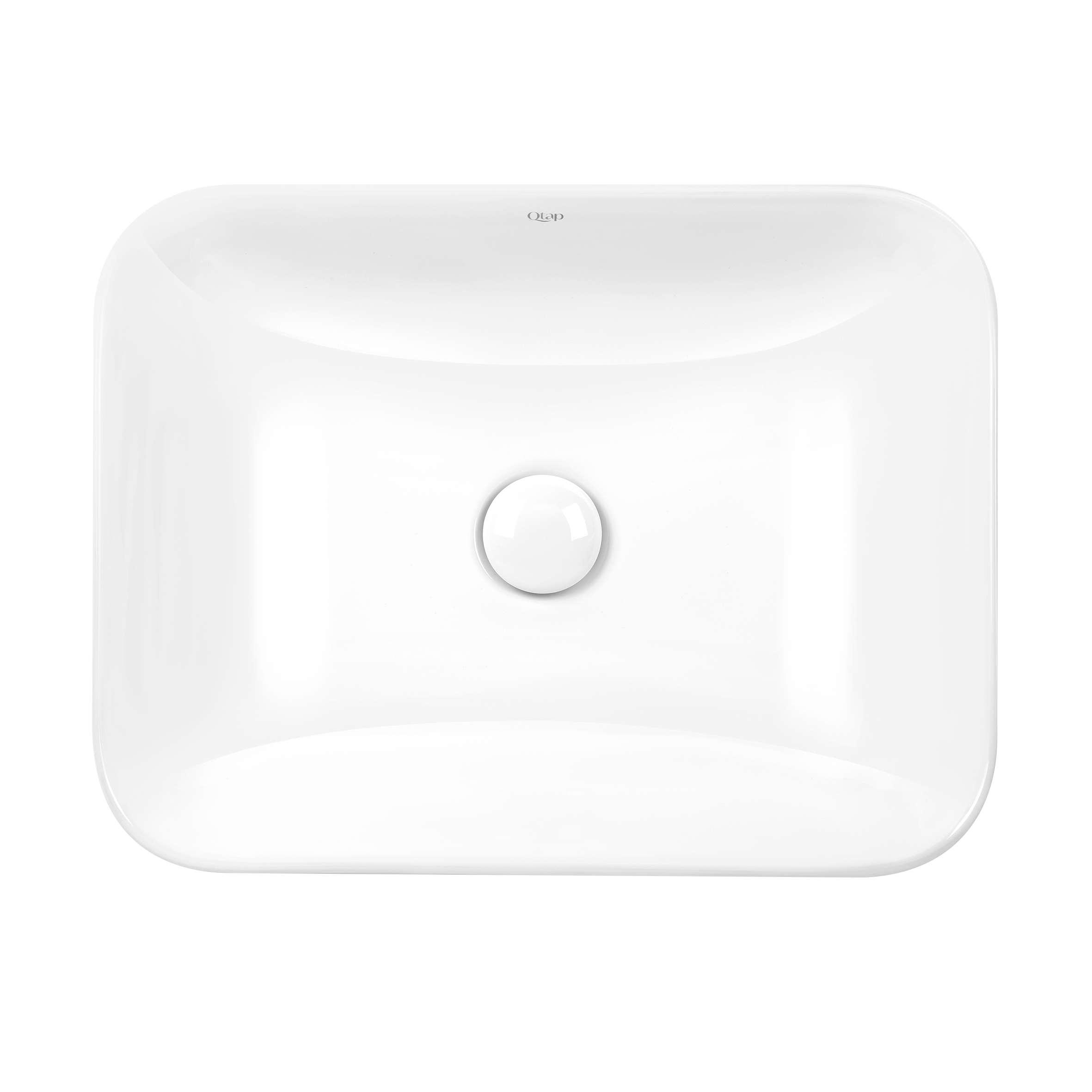 

Раковина Qtap Scorpio с донным клапаном QT1411K490W