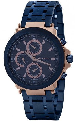 

Мужские наручные часы Guardo S00808(m) RgBlBl