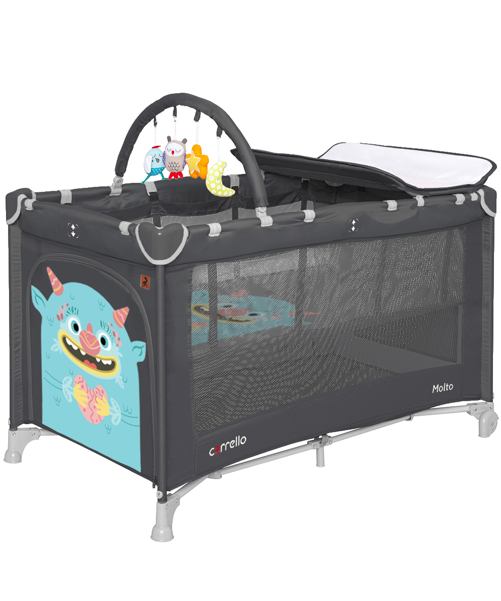 

Манеж CARRELLO Molto CRL-11604 Magnet Grey /1/ MOQ