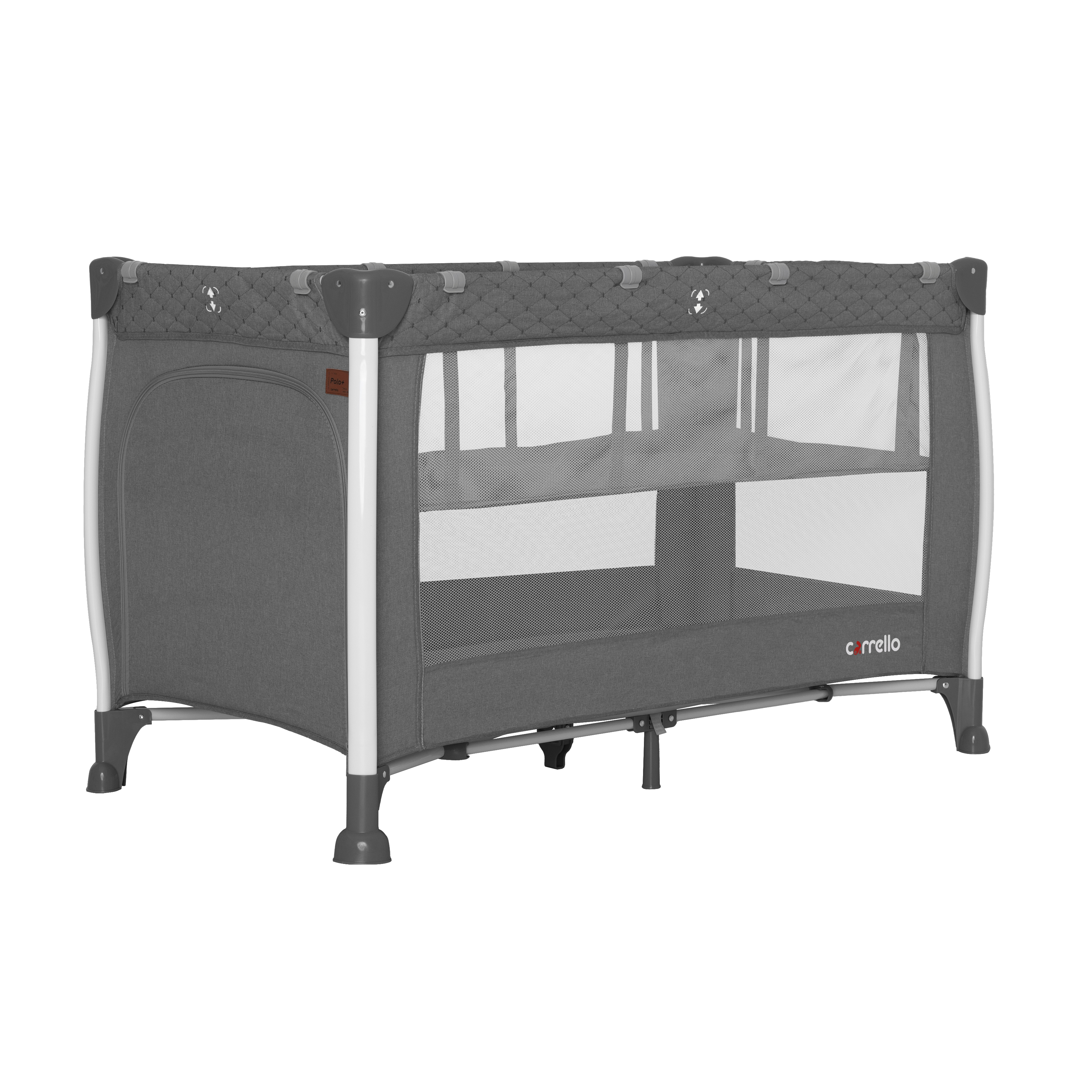 

Манеж CARRELLO Polo+ CRL-11606 Tornado Grey /1/