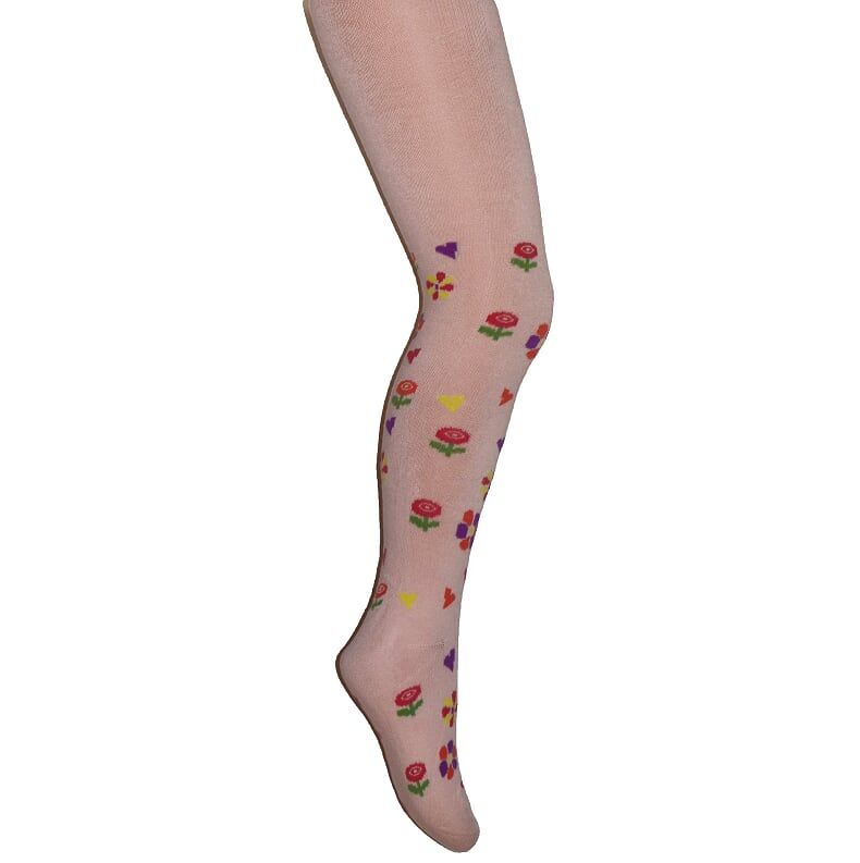 

Колготы с принтом для девочки Aura-via 152 см персиковые 6940616