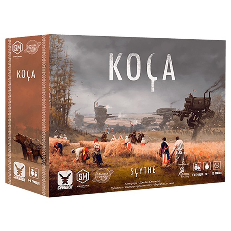 

Настільна гра “Коса” (Geekach Games)