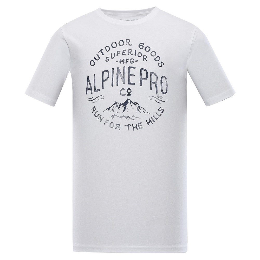 

Футболка Alpine Pro Uneg 9 чоловіча  біла, Футболка Alpine Pro Uneg 9 чоловіча XL біла