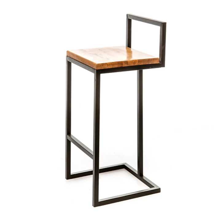

Стул барный LFWood MAX ЛОФТ 750х350х350 Глянец Ясень FLT12034