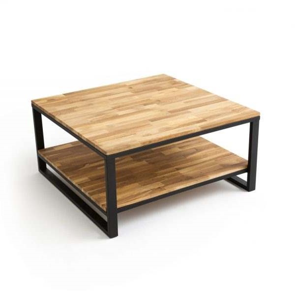 

Журнальный стол LFWood RIO ЛОФТ 450х500х500 Светлый Ясень FLT12070