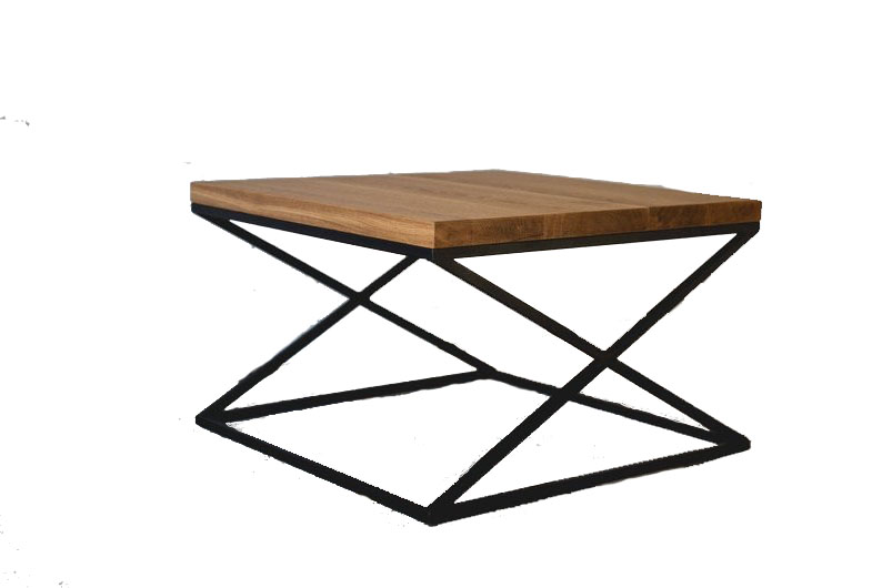 

Журнальный стол LFWood BALY ЛОФТ 450х500х600 Темная сосна FLT10071